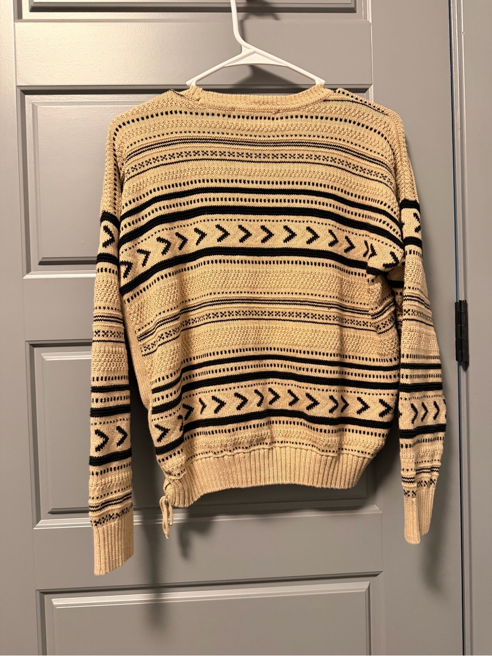 Lauren Ralph Lauren Jacquard-Knit Linen-Blend Sweater MEDIUM - Picture 5 of 9